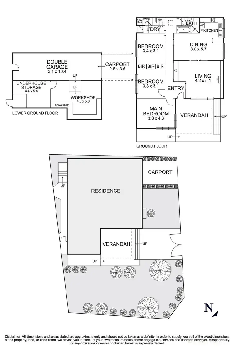 Floorplan of Homely house listing, 140 Manningham Road, Bulleen VIC 3105
