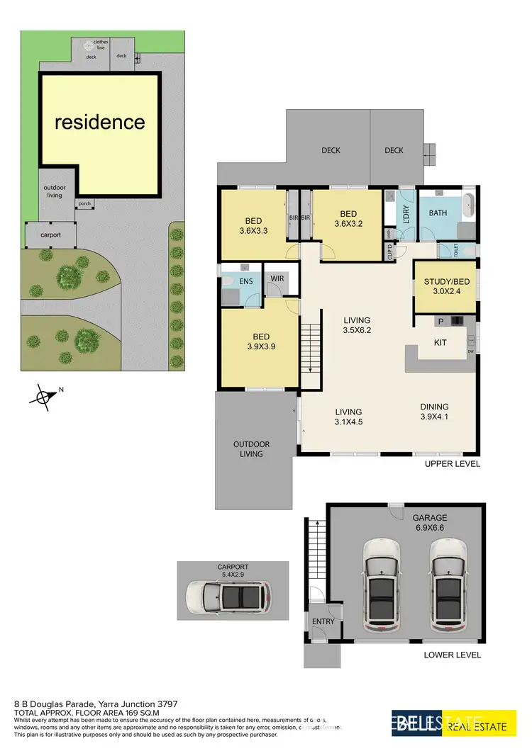 Floorplan of Homely house listing, 8b Douglas Parade, Yarra Junction VIC 3797