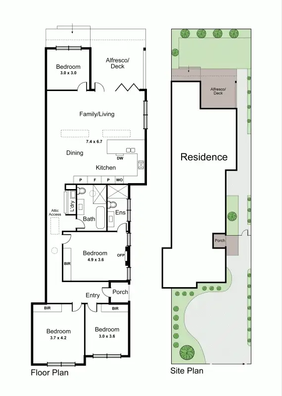 Floorplan of Homely house listing, 20A Adelaide Street, Murrumbeena VIC 3163