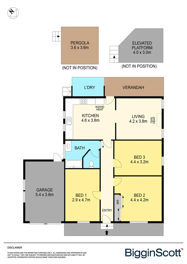 Floorplan of Homely house listing, 13 Melbourne Road, Creswick VIC 3363