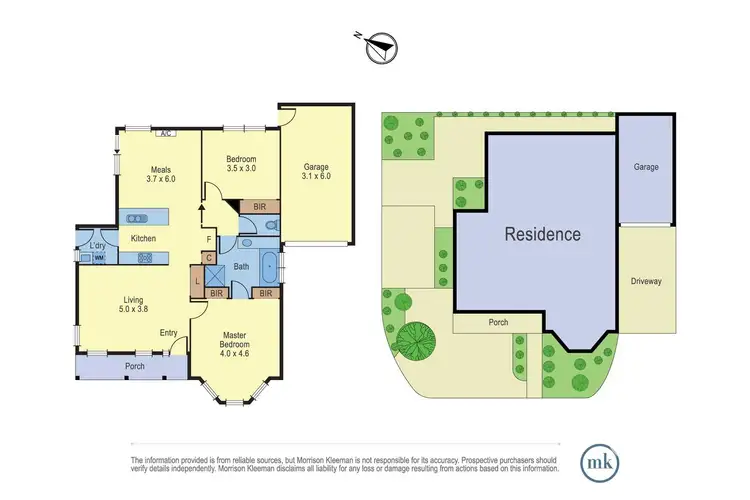 Floorplan of Homely unit listing, 17/70 Greenhills Road, Bundoora VIC 3083