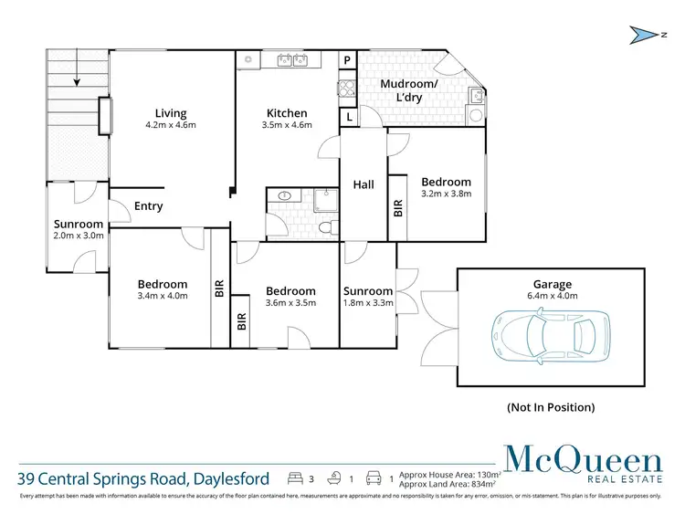 Floorplan of Homely house listing, 39 Central Springs Road, Daylesford VIC 3460