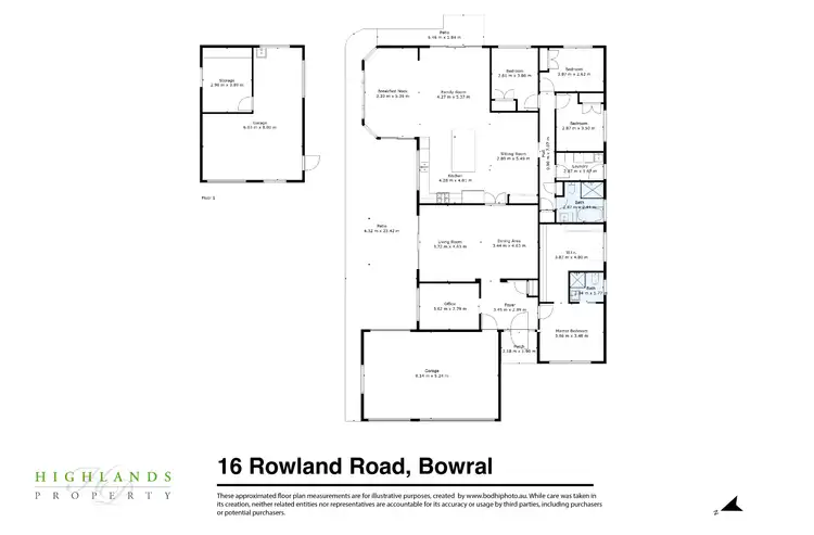 Floorplan of Homely house listing, 16 Rowland Road, Bowral NSW 2576