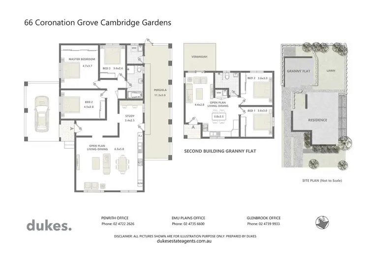 Floorplan of Homely house listing, 66 Coronation Grove, Cambridge Gardens NSW 2747