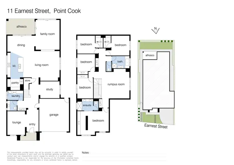 Floorplan of Homely house listing, 11 Earnest Street, Point Cook VIC 3030