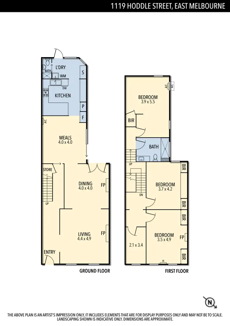 Floorplan of Homely house listing, 1119 Hoddle Street, East Melbourne VIC 3002