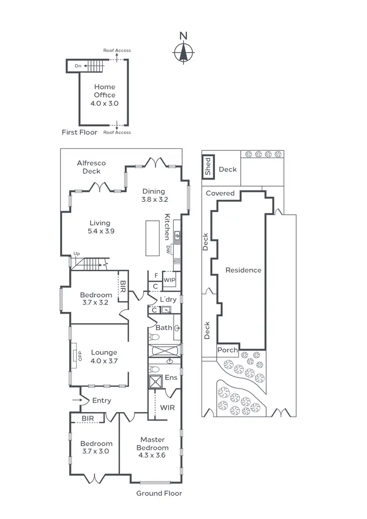 Floorplan of Homely house listing, 9 Filbert Street, Caulfield South VIC 3162