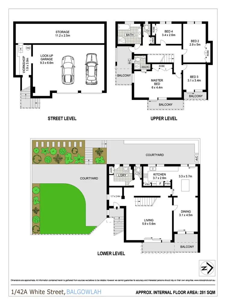 Floorplan of Homely house listing, 1/42A White Street, Balgowlah NSW 2093