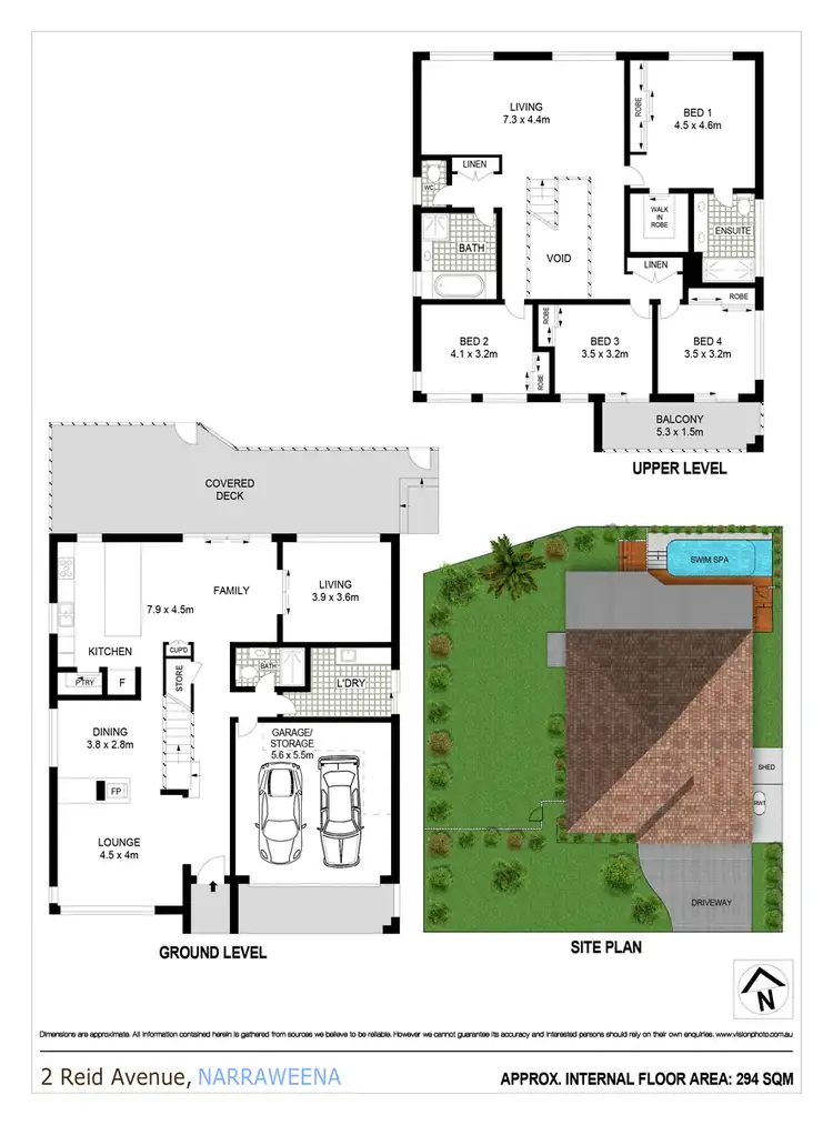 Floorplan of Homely house listing, 2 Reid Avenue, Narraweena NSW 2099