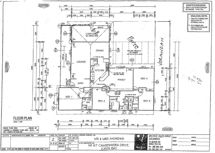 Floorplan of Homely house listing, 264 Cambewarra Drive, Jurien Bay WA 6516