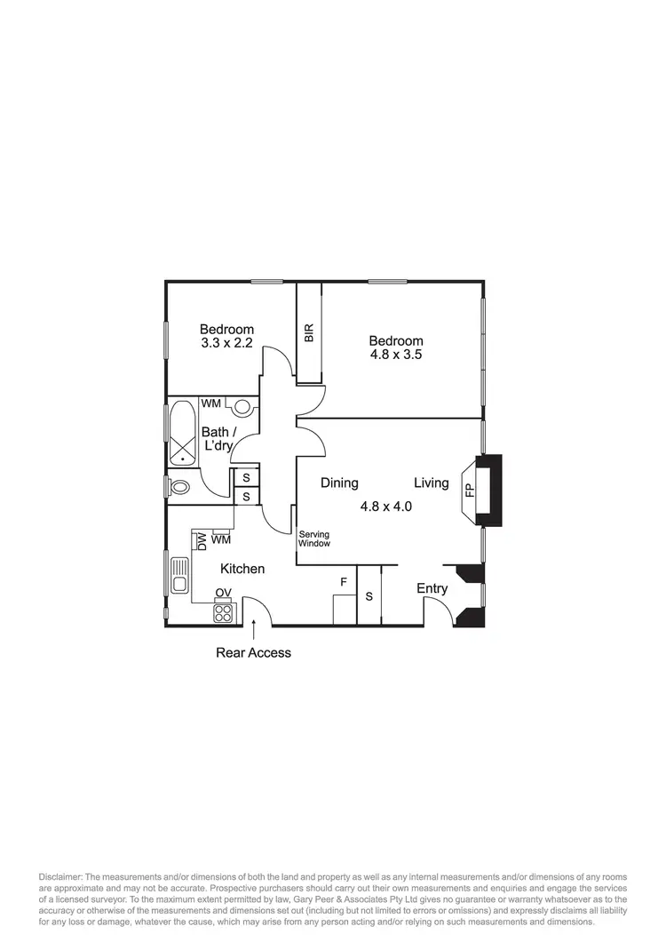 Floorplan of Homely apartment listing, 6/273 Orrong Road, St Kilda East VIC 3183