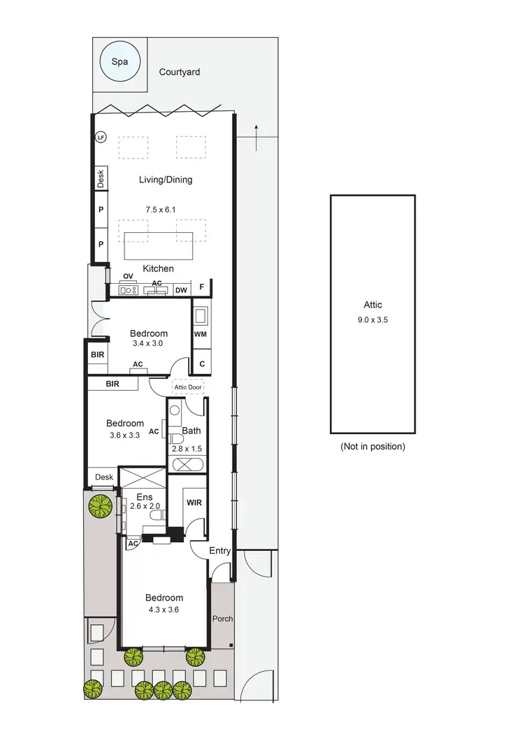 Floorplan of Homely house listing, 8 Myrtle Street, St Kilda East VIC 3183