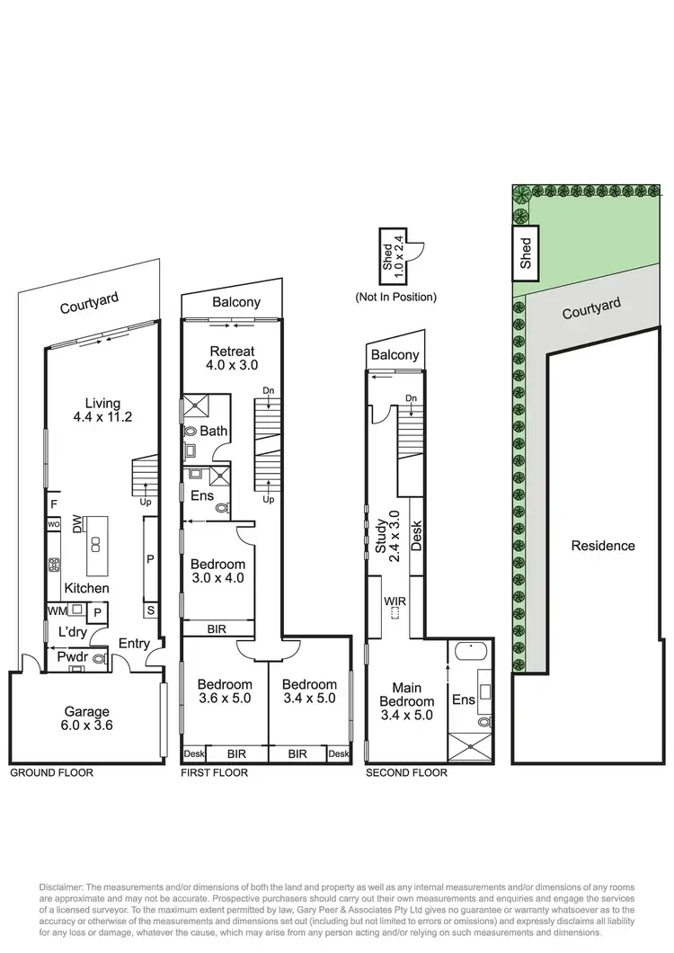 Floorplan of Homely townhouse listing, 3/88 Mimosa Road, Carnegie VIC 3163