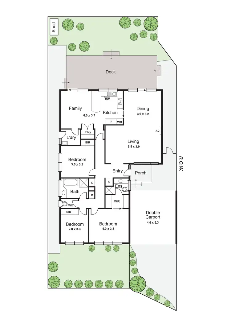 Floorplan of Homely house listing, 2/40 Railway Road, Carnegie VIC 3163
