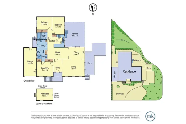 Floorplan of Homely house listing, 10 Booyan Crescent, Greensborough VIC 3088