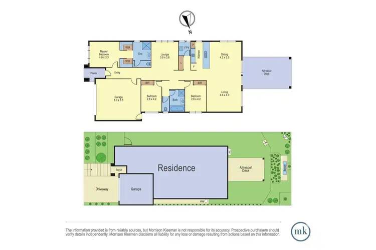 Floorplan of Homely house listing, 5 Kingview Place, Mernda VIC 3754