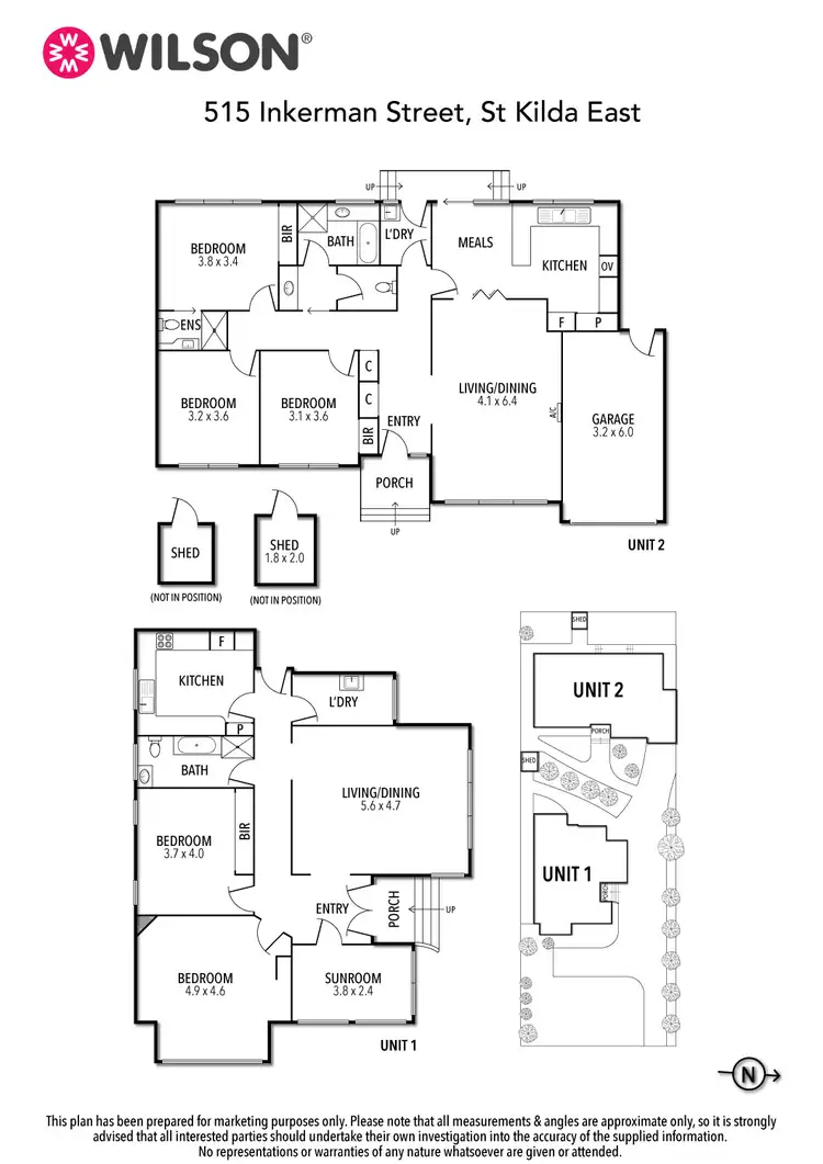 Floorplan of Homely house listing, 515 Inkerman Street, St Kilda East VIC 3183