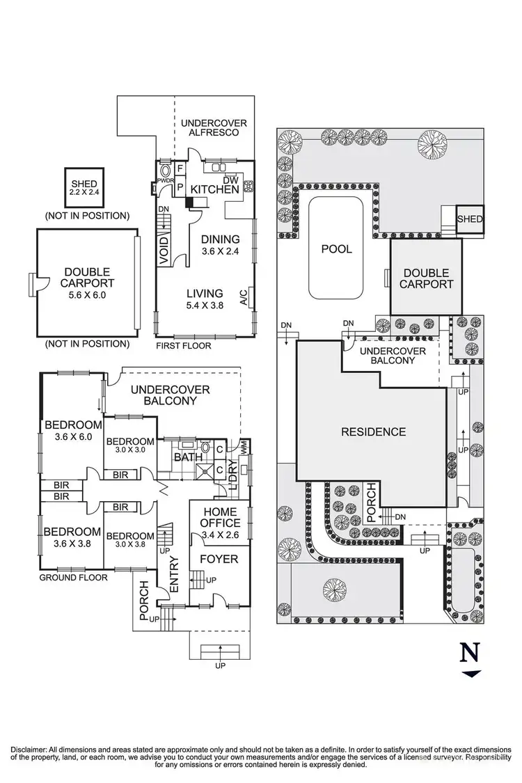 Floorplan of Homely house listing, 54 Martin Street, Heidelberg VIC 3084