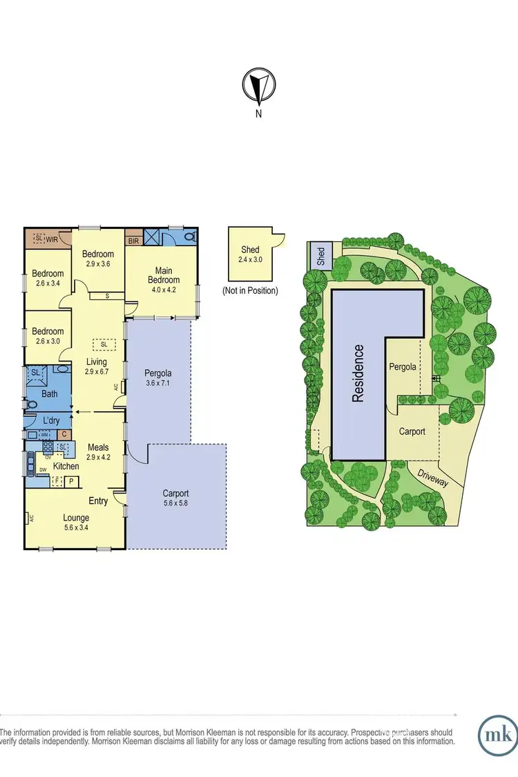 Floorplan of Homely house listing, 94 Brougham Street, Eltham VIC 3095