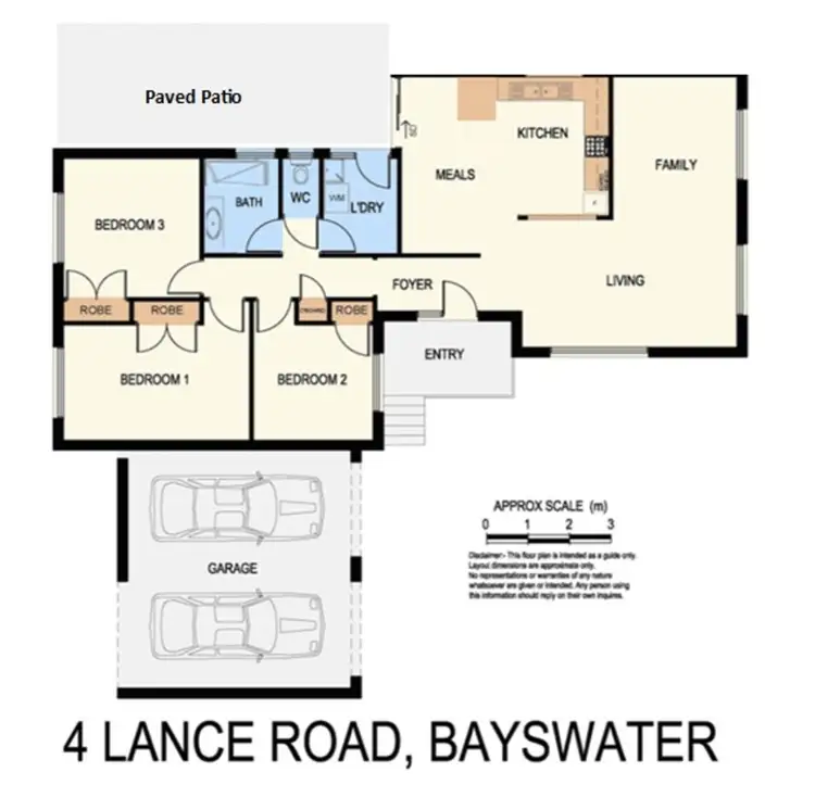 Floorplan of Homely house listing, 4 Lance Road, Bayswater VIC 3153