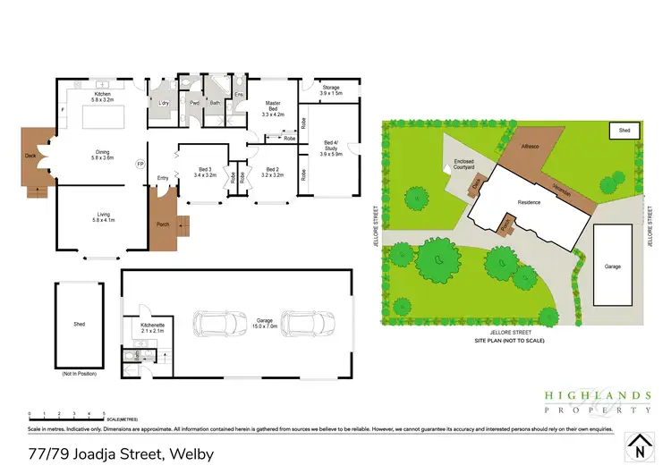 Floorplan of Homely house listing, 77-79 Joadja Street, Welby NSW 2575