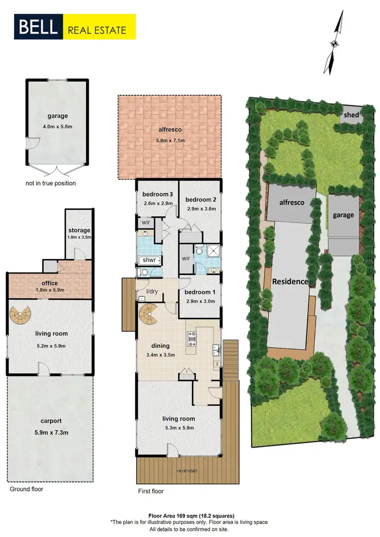 Floorplan of Homely house listing, 8 Hakea Drive, Montrose VIC 3765