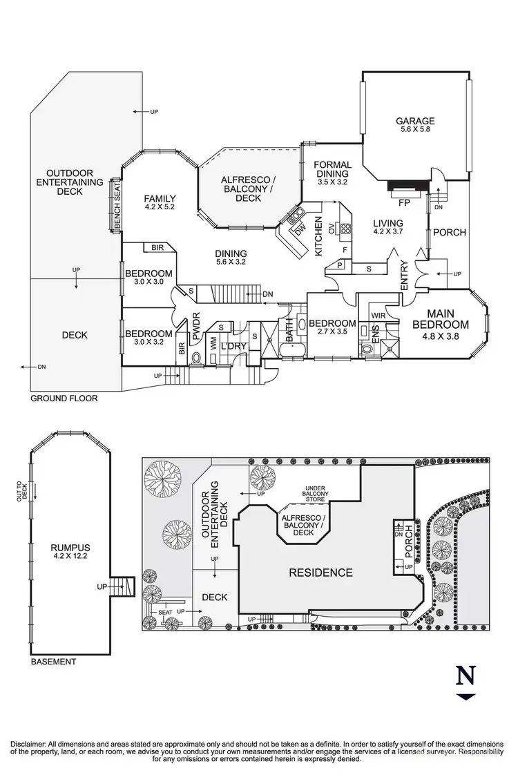 Floorplan of Homely house listing, 48 Nangathan Way, Croydon North VIC 3136