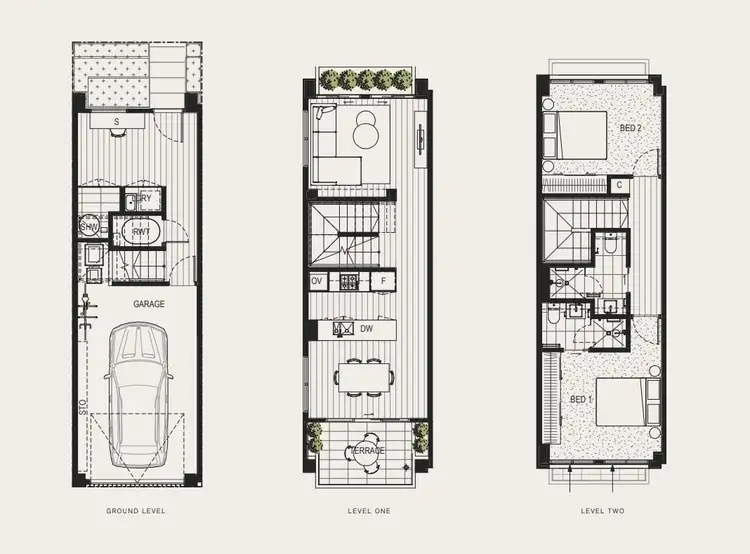 Floorplan of Homely townhouse listing, Address available on request