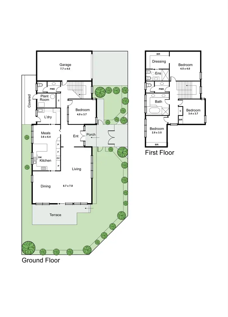 Floorplan of Homely townhouse listing, 26 Narrawong Road, Caulfield South VIC 3162