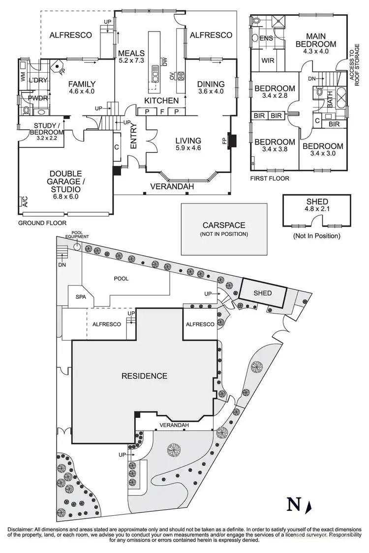Floorplan of Homely house listing, 43 Bannockburn Road, Viewbank VIC 3084