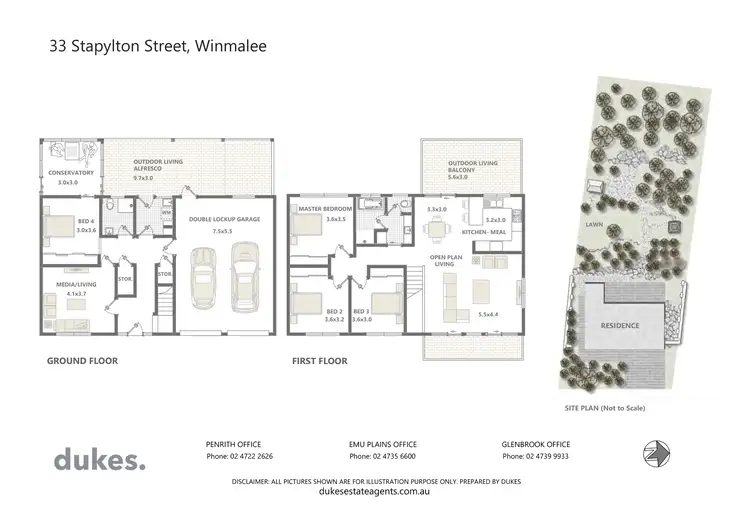 Floorplan of Homely house listing, 33 Stapylton Street, Winmalee NSW 2777