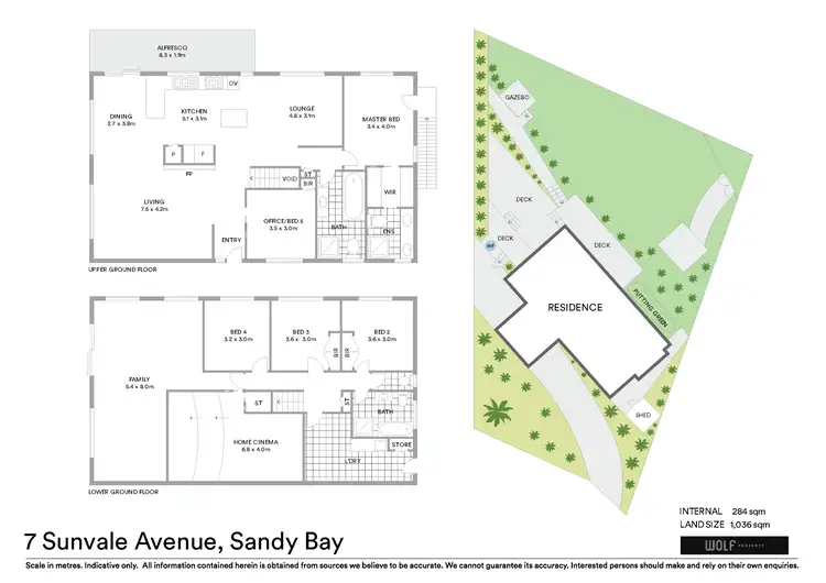 Floorplan of Homely house listing, 7 Sunvale Avenue, Sandy Bay TAS 7005