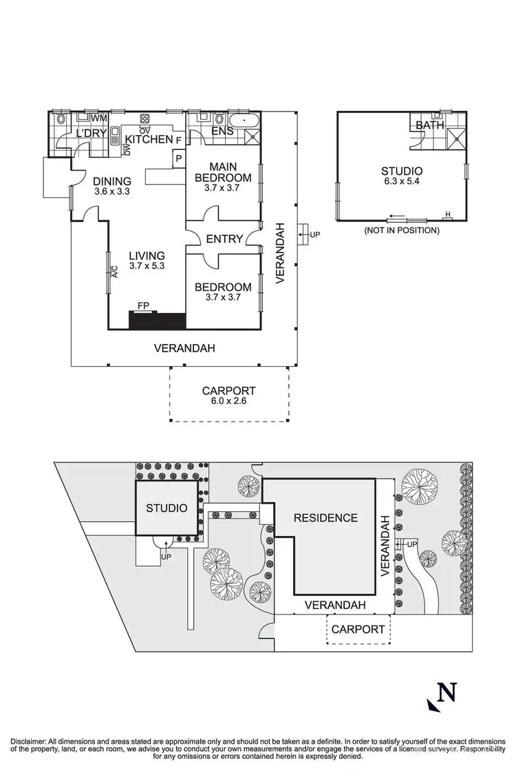 Floorplan of Homely house listing, 7 Park West Road, Eltham VIC 3095