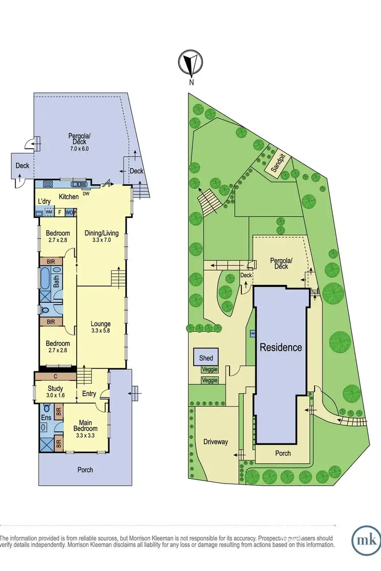 Floorplan of Homely house listing, 57 Hillingdon Drive, Diamond Creek VIC 3089