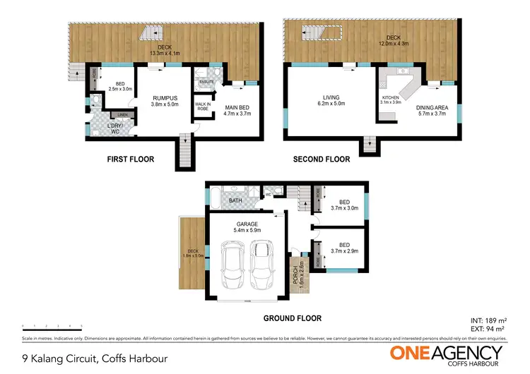 Floorplan of Homely house listing, 9 Kalang Circuit, Coffs Harbour NSW 2450