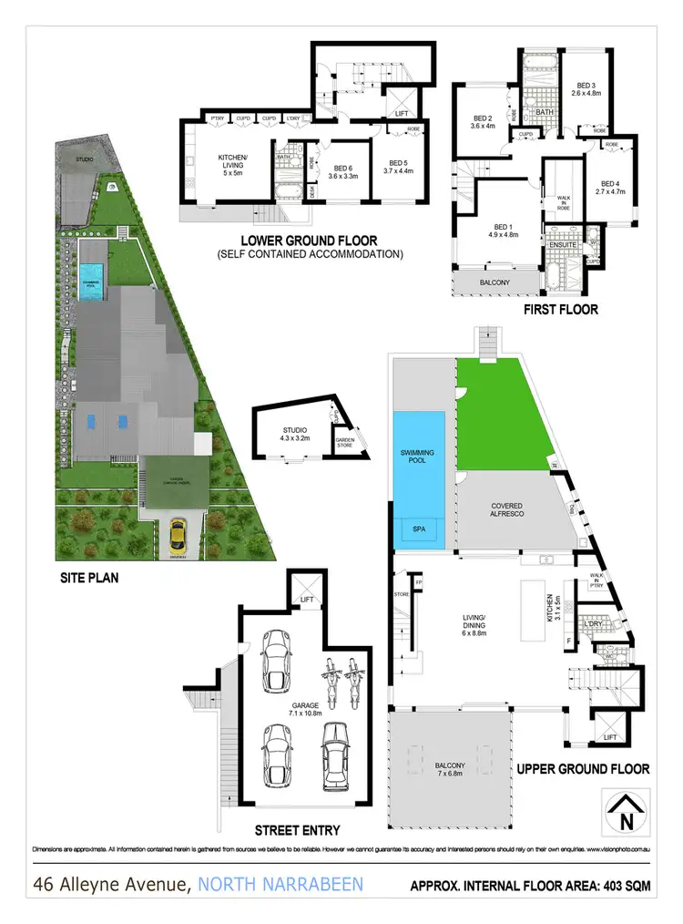 Floorplan of Homely house listing, 46 Alleyne Avenue, North Narrabeen NSW 2101