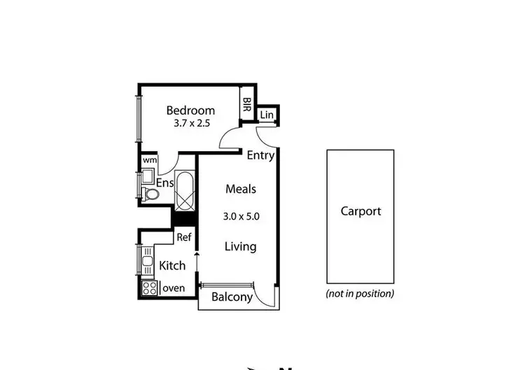Floorplan of Homely apartment listing, 6/14 Alder Street, Caulfield South VIC 3162