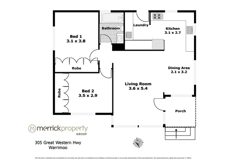 Floorplan of Homely house listing, 305 Great Western Highway, Warrimoo NSW 2774