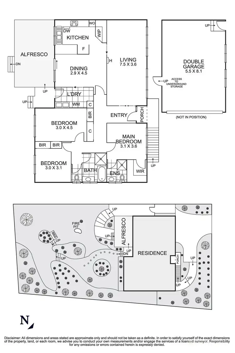 Floorplan of Homely house listing, 208 St Helena Road, Greensborough VIC 3088