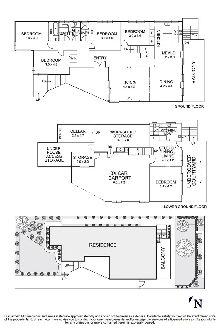 Floorplan of Homely house listing, 36 Thompsons Road, Bulleen VIC 3105