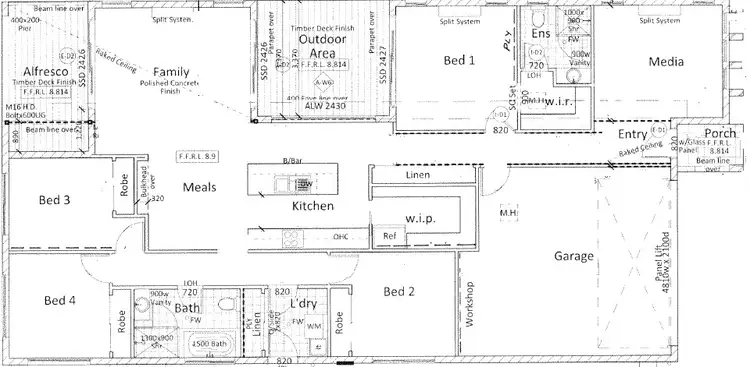 Floorplan of Homely house listing, 21 Master Circuit, Trinity Beach QLD 4879