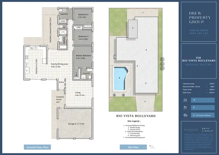 Floorplan of Homely house listing, 356 Rio Vista Boulevard, Mermaid Waters QLD 4218