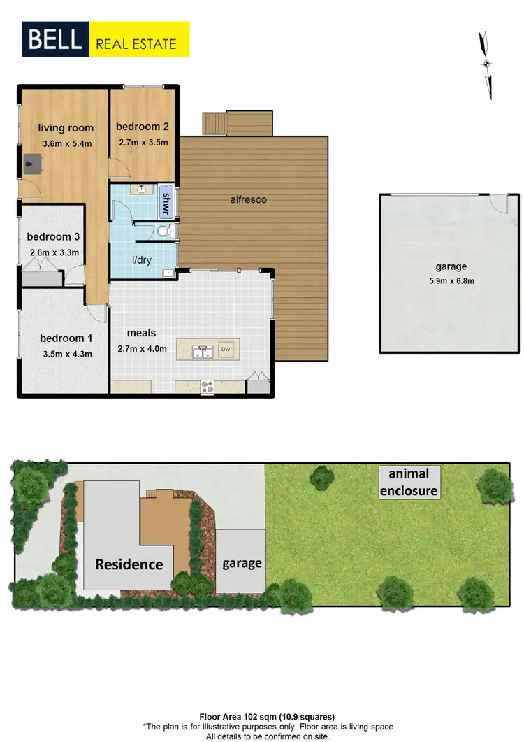 Floorplan of Homely house listing, 61 Commercial Road, Mount Evelyn VIC 3796