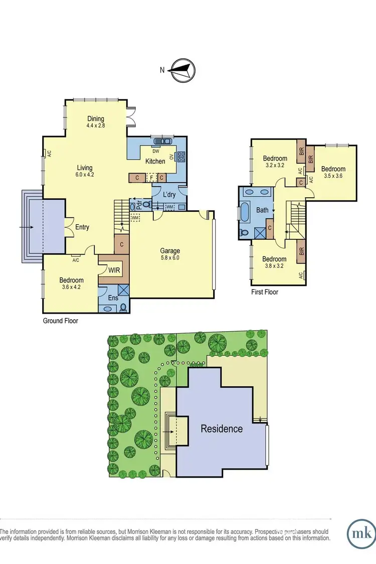 Floorplan of Homely house listing, 1/1232 Main Road, Eltham VIC 3095