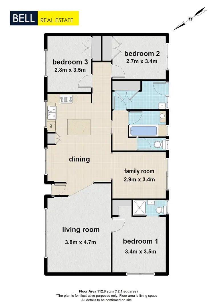 Floorplan of Homely house listing, 4 Best Street, Belgrave VIC 3160