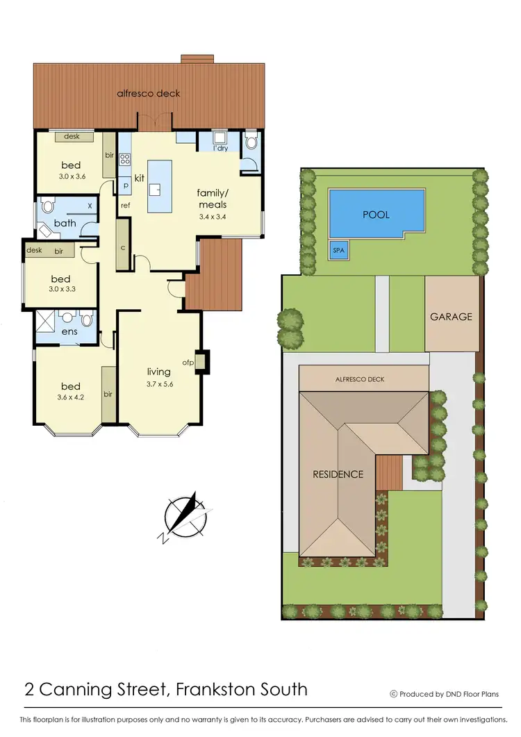 Floorplan of Homely house listing, 2 Canning Street, Frankston South VIC 3199