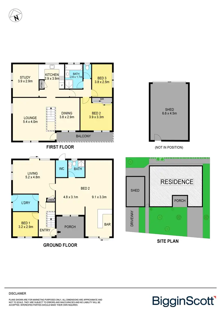 Floorplan of Homely house listing, 1 Sidbury Avenue, Wendouree VIC 3355