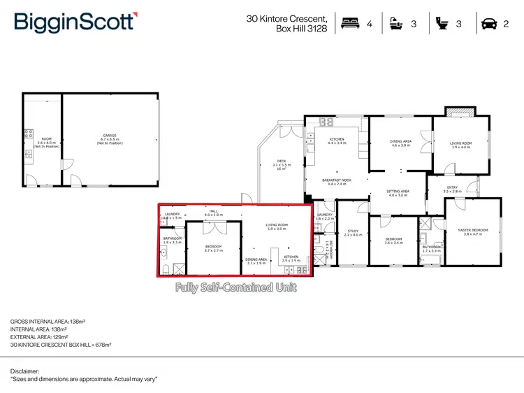 Floorplan of Homely house listing, 30 Kintore Crescent, Box Hill VIC 3128