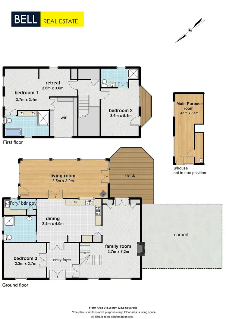 Floorplan of Homely house listing, 6 Portman Road, The Patch VIC 3792