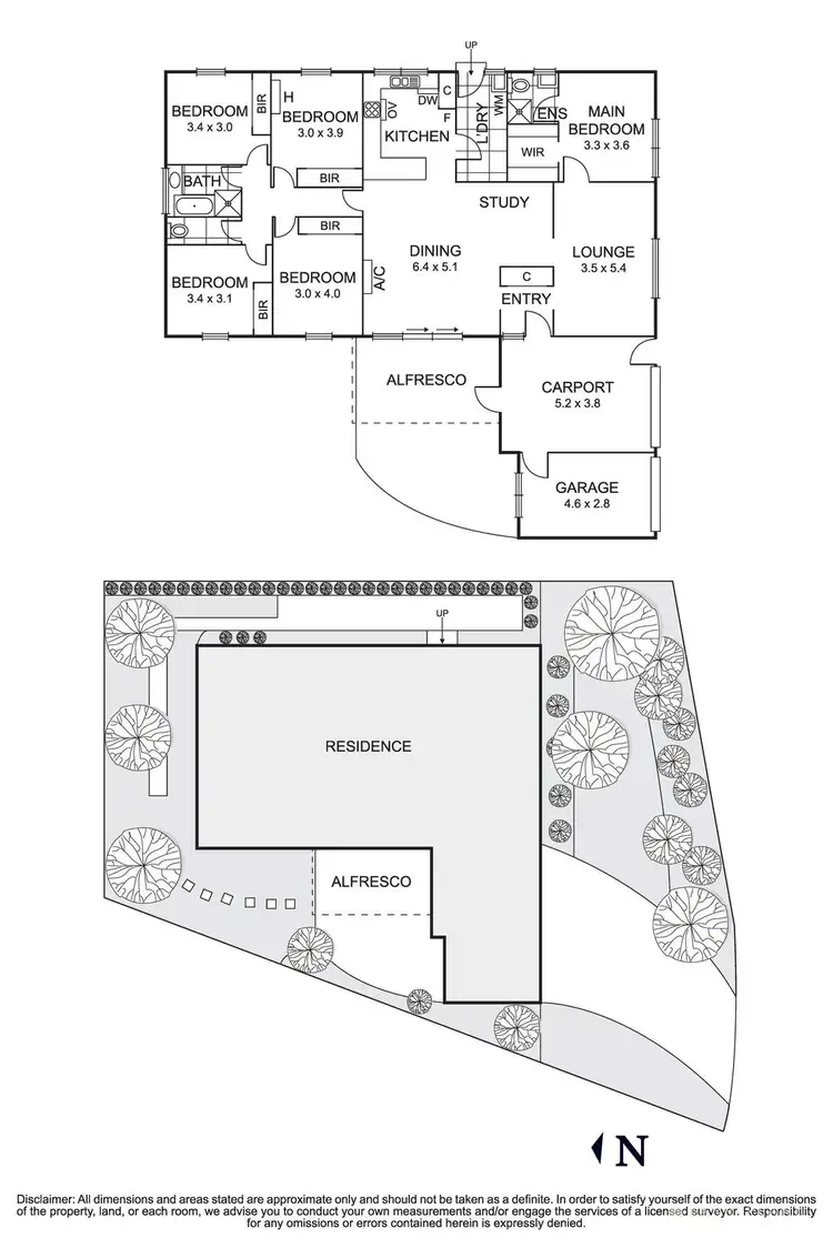 Floorplan of Homely house listing, 10 Westmore Drive, Heathmont VIC 3135
